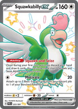 Paldean Fates 223 Squawkabilly ex