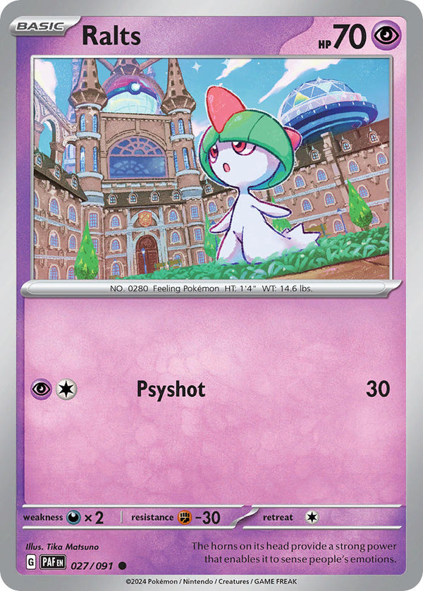 Paldean Fates 027 Ralts