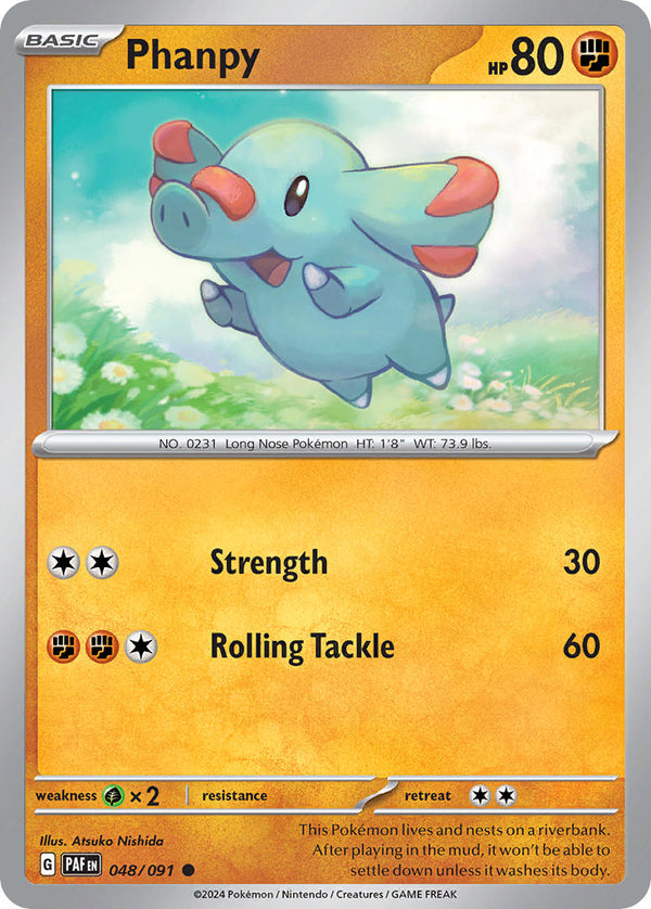 Paldean Fates 048 Phanpy