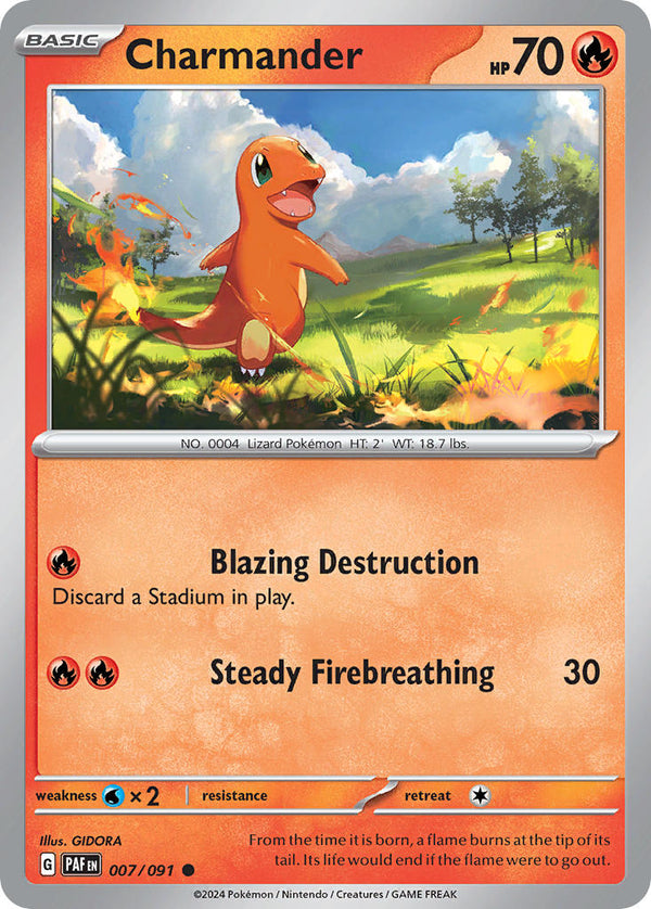 Paldean Fates 007 Charmander