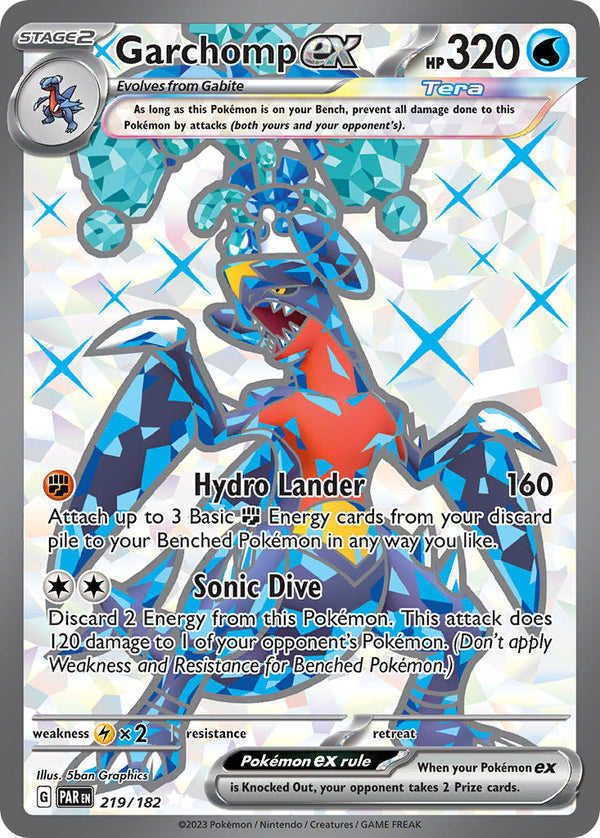 Paradox Rift 219 Garchomp ex