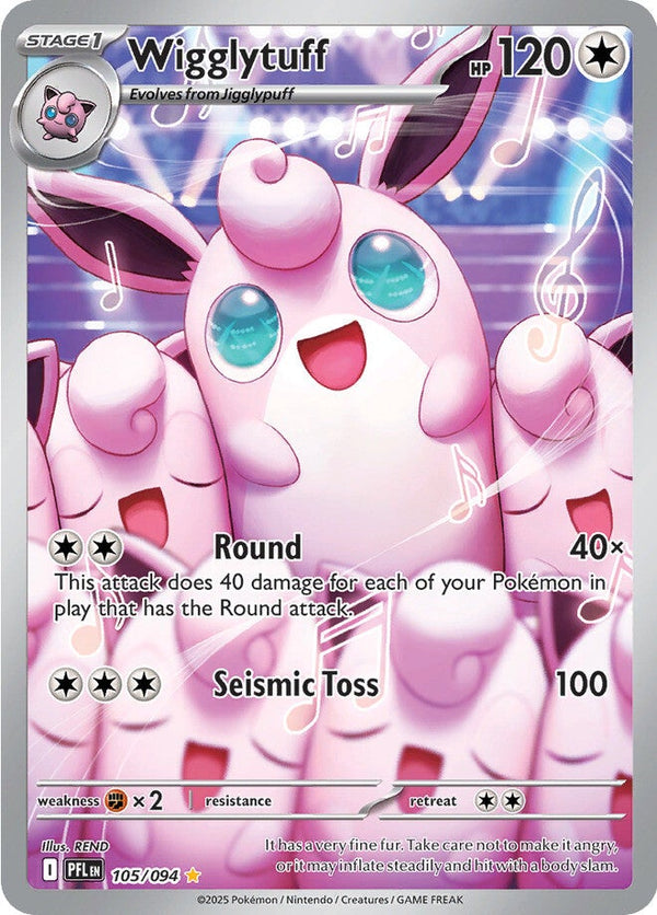 Phantasmal Flames 105 Wigglytuff