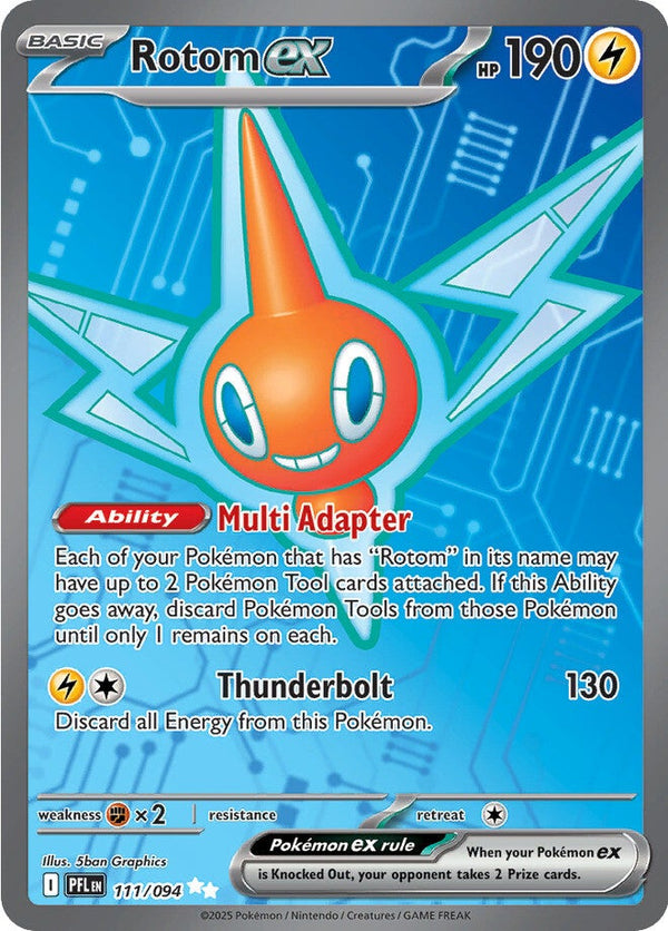 Phantasmal Flames 111 Rotom ex