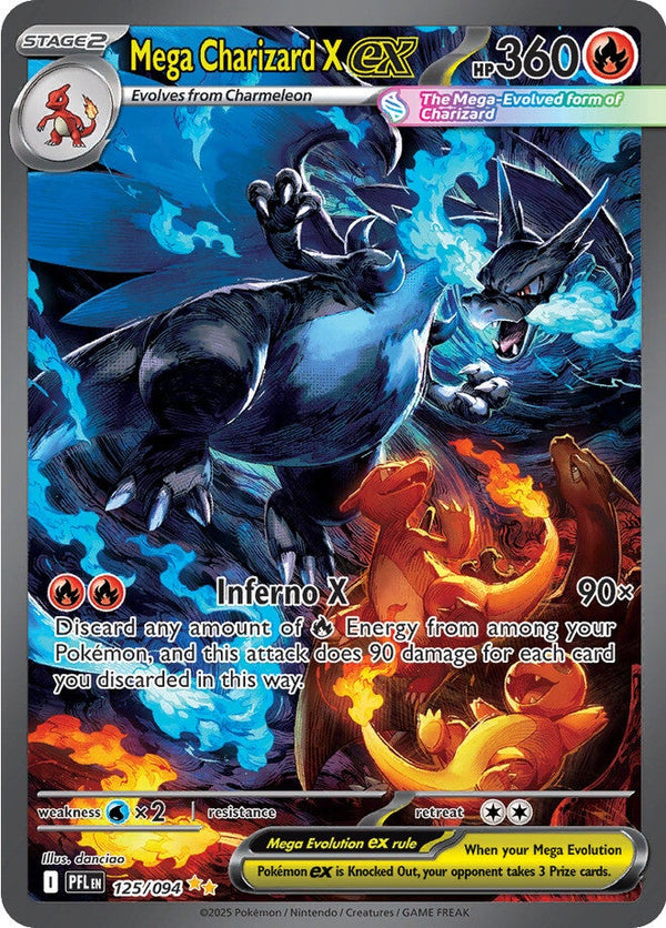 Phantasmal Flames 125 Mega Charizard X ex