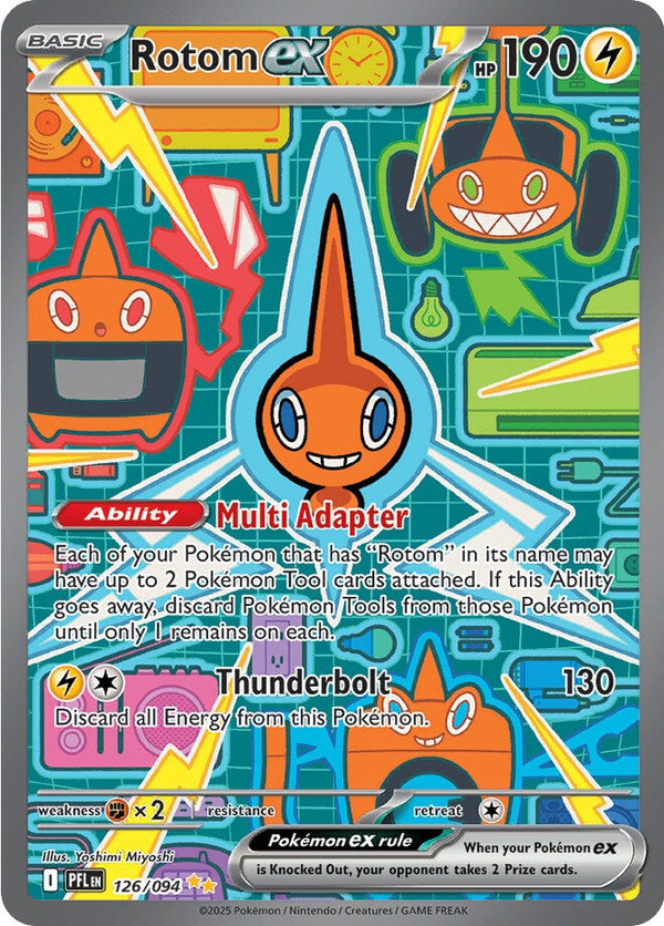 Phantasmal Flames 126 Rotom ex
