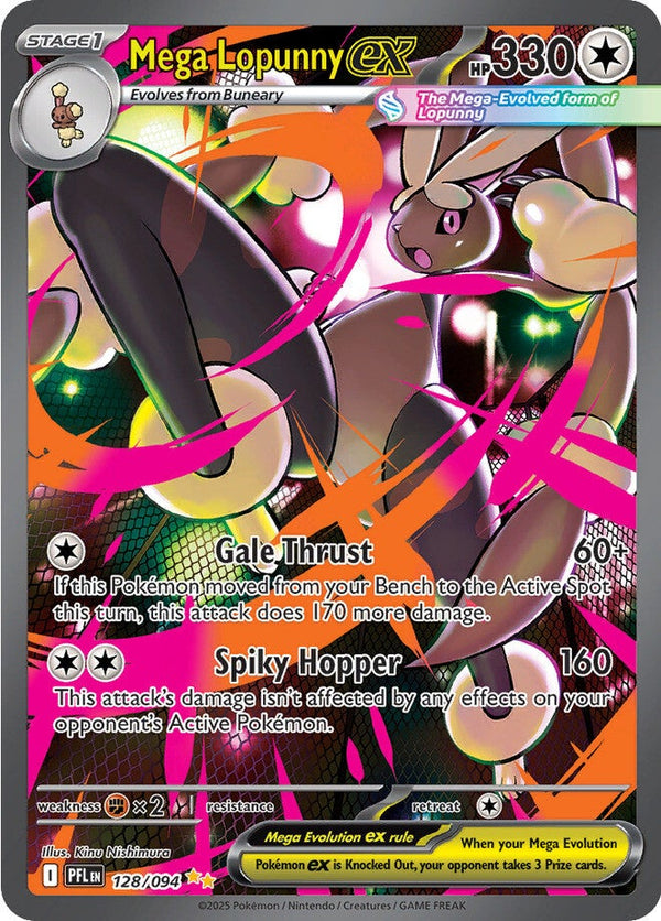 Phantasmal Flames 128 Mega Lopunny ex