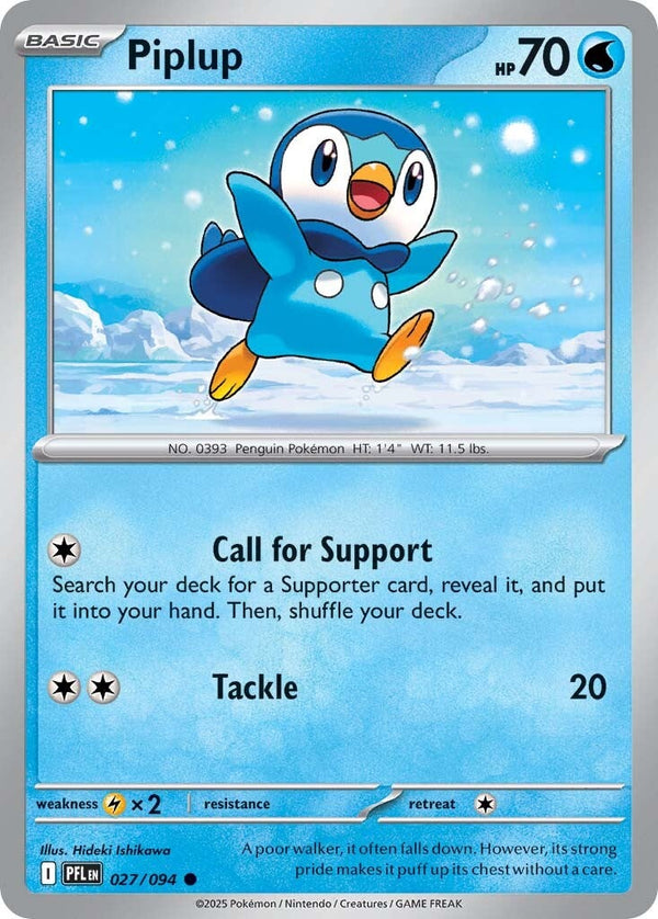 Phantasmal Flames 027 Piplup