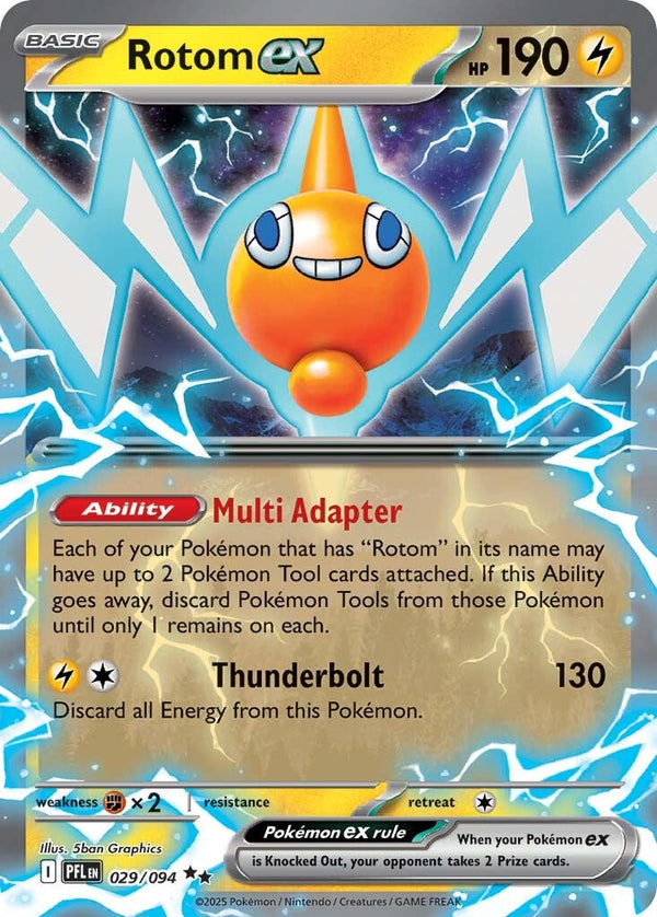 Phantasmal Flames 029 Rotom ex