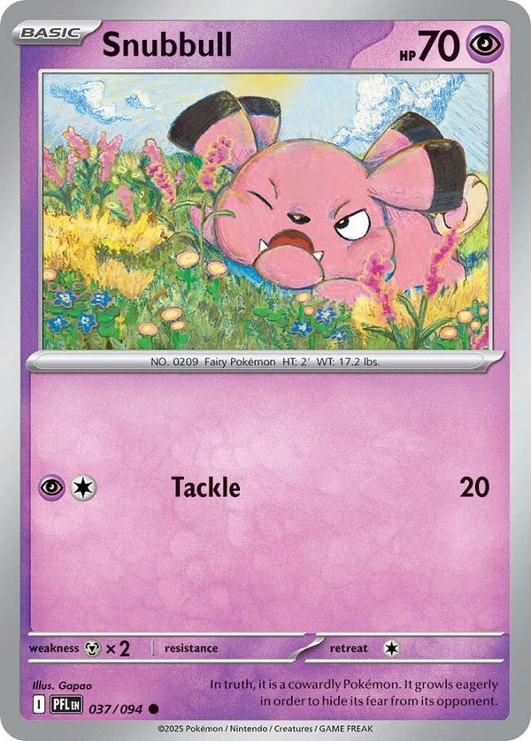 Phantasmal Flames 037 Snubbull