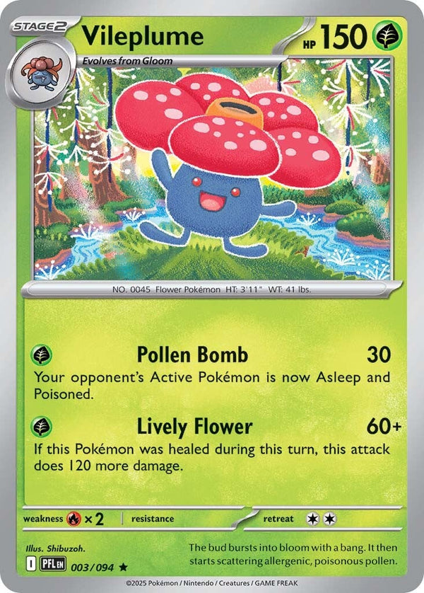 Phantasmal Flames 003 Vileplume
