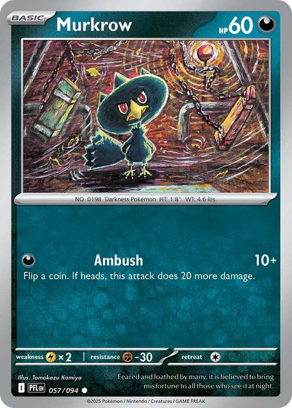 Phantasmal Flames 057 Murkrow