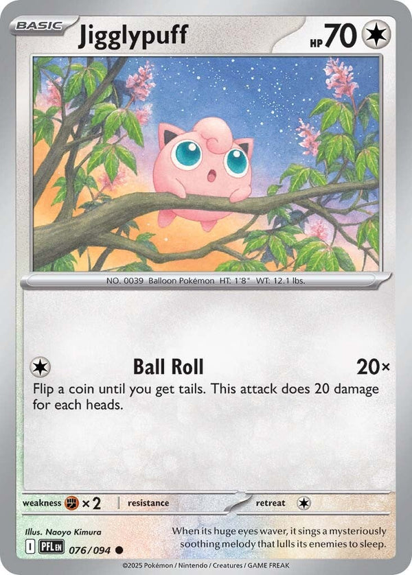 Phantasmal Flames 076 Jigglypuff