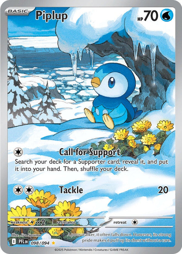 Phantasmal Flames 098 Piplup