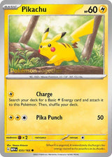 151 025 Pikachu Pokemon Together Stamped