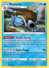 Pokemon GO 017 Blastoise