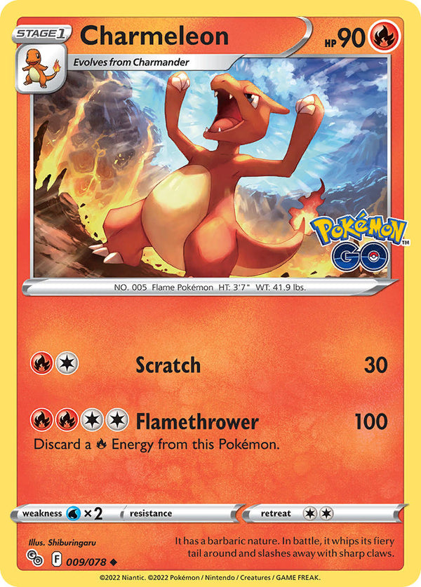 Pokemon GO 9 Charmeleon