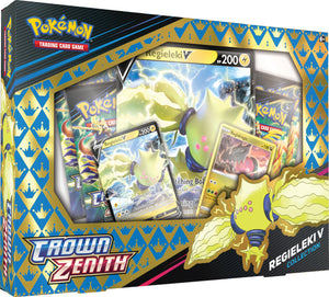 Pokemon SS Crown Zenith Collection Box Regieleki V