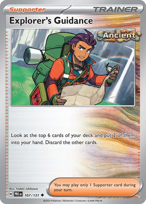 Prismatic Evolutions 107 Explorer's Guidance