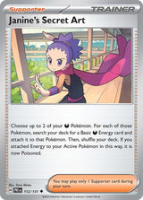 Prismatic Evolutions 112 Janine's Secret Art