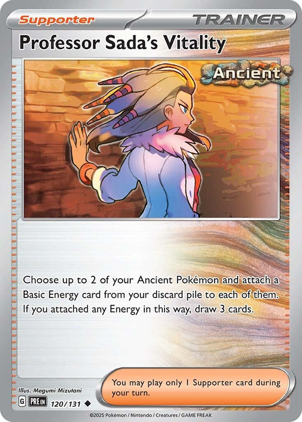 Prismatic Evolutions 120 Professor Sada's Vitality