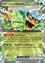 Prismatic Evolutions 012 Teal Mask Ogerpon ex