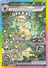 Prismatic Evolutions 144 Leafeon ex