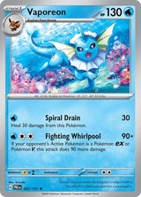Prismatic Evolutions 022 Vaporeon