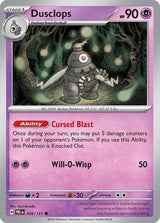 Prismatic Evolutions 036 Dusclops