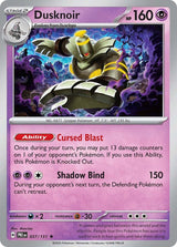 Prismatic Evolutions 037 Dusknoir