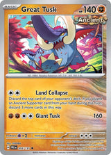 Prismatic Evolutions 055 Great Tusk