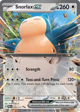 Prismatic Evolutions 076 Snorlax ex