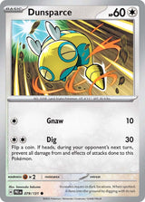 Prismatic Evolutions 079 Dunsparce