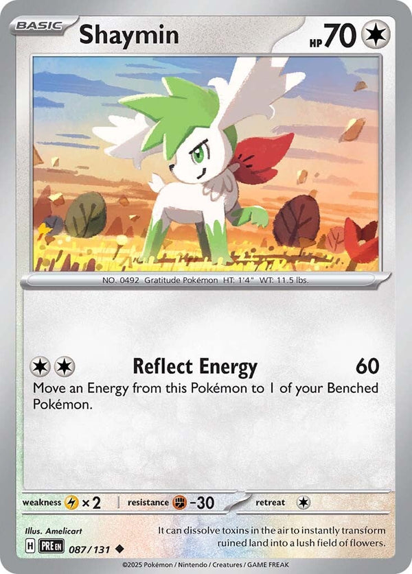 Prismatic Evolutions 087 Shaymin