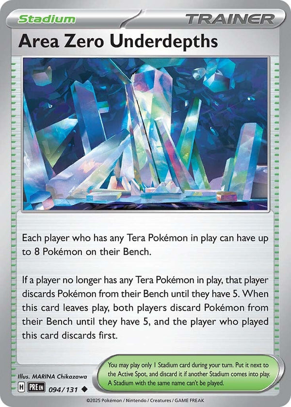 Prismatic Evolutions 094 Area Zero Underdepths