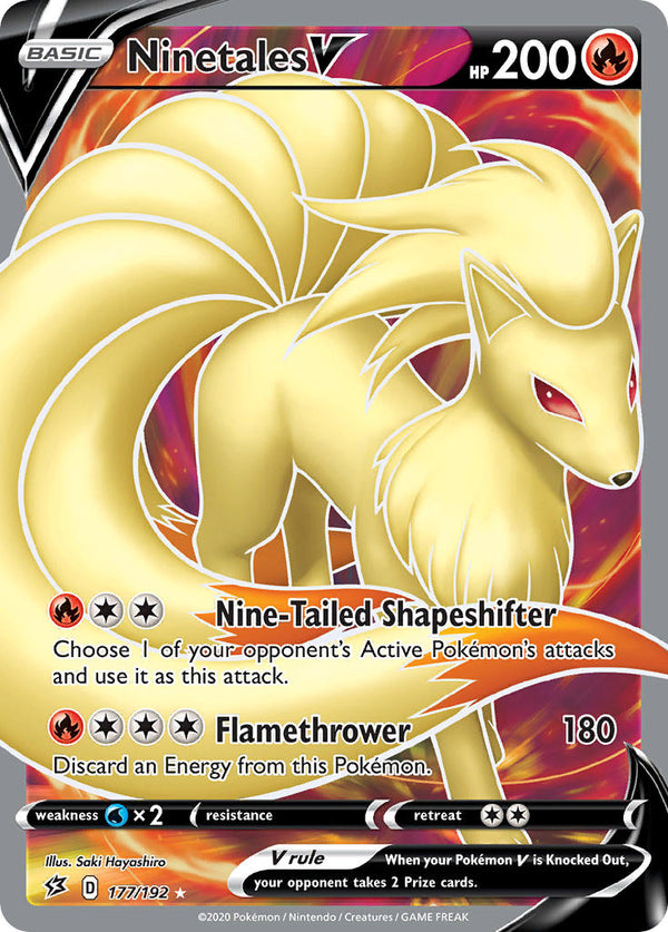 Rebel Clash 177 Ninetales V