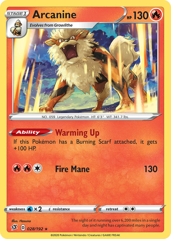 Rebel Clash 028 Arcanine