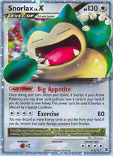 Rising Rivals 111 Snorlax Lv.X