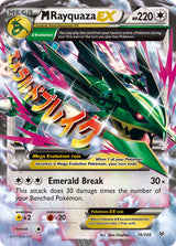 Roaring Skies 076 M Rayquaza EX