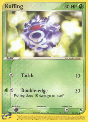 Ruby and Sapphire 054 Koffing