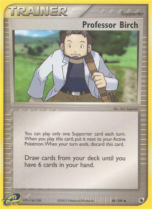 Ruby and Sapphire 089 Professor Birch