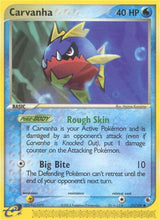 Ruby and Sapphire Base 051 Carvanha