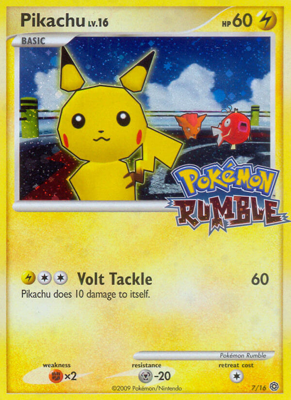 Rumble 007 Pikachu