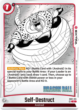 MANGA BOOSTER 01[SB01] SB01-015 Self-Destruct