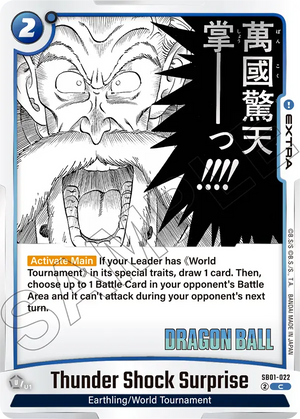 MANGA BOOSTER 01[SB01] SB01-022 Thunder Shock Surprise