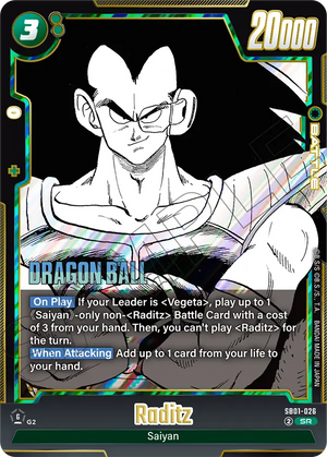 MANGA BOOSTER 01[SB01] SB01-026 Raditz