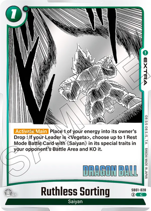 MANGA BOOSTER 01[SB01] SB01-028 Ruthless Sorting