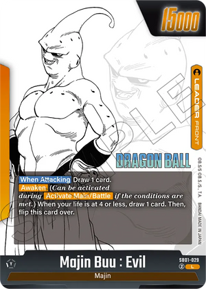 MANGA BOOSTER 01[SB01] SB01-029 Majin Buu : Kid
