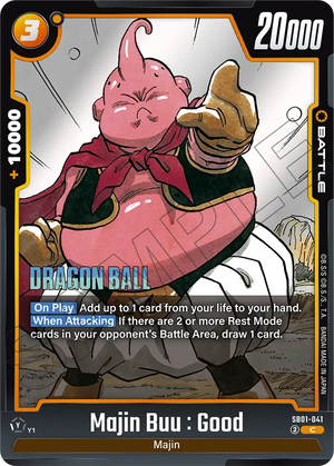 MANGA BOOSTER 01[SB01] SB01-041 Majin Buu : Good