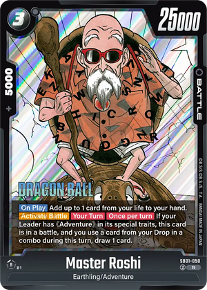MANGA BOOSTER 01[SB01] SB01-050 Master Roshi
