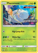 SM Black Star Promos 115 Pheromosa / Forbidden Light Prerelease participation promo